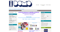 Desktop Screenshot of domo-france.com